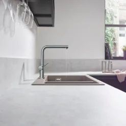 Hansgrohe talis m54 kjøkkenarmatur m/uttrekk krom