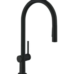 Hansgrohe talis m54 kjøkkenarmatur 210 matt sort m/uttrekk