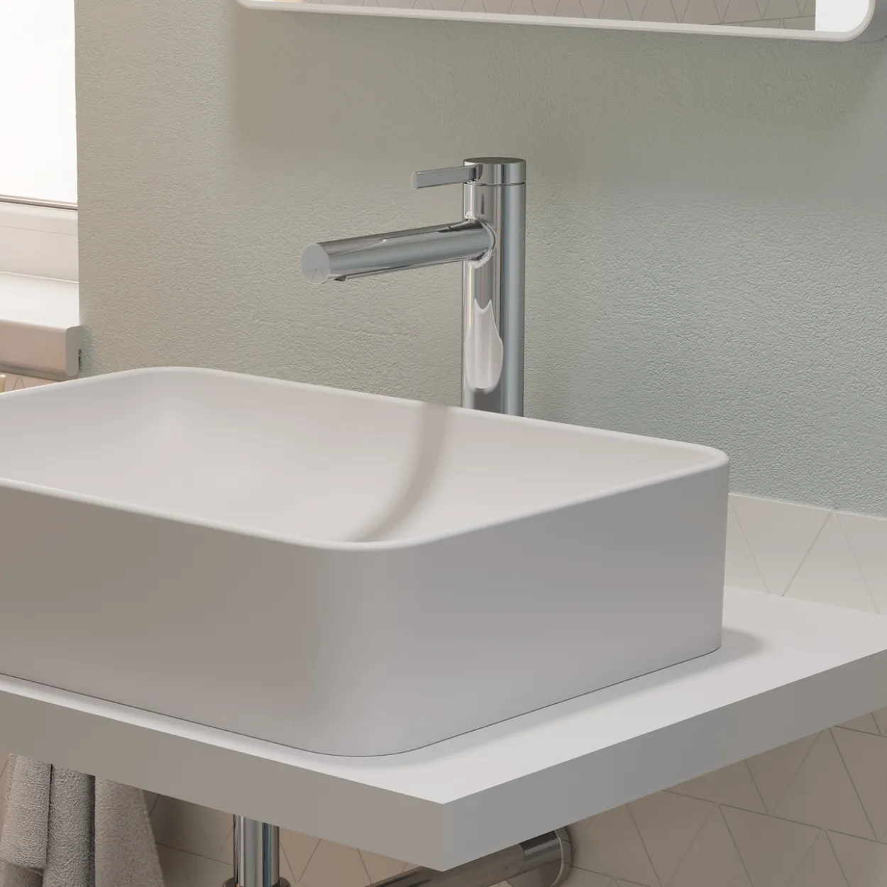 Hansgrohe zeisis s 230 servantarmatur coolstart m/oppløftventil krom