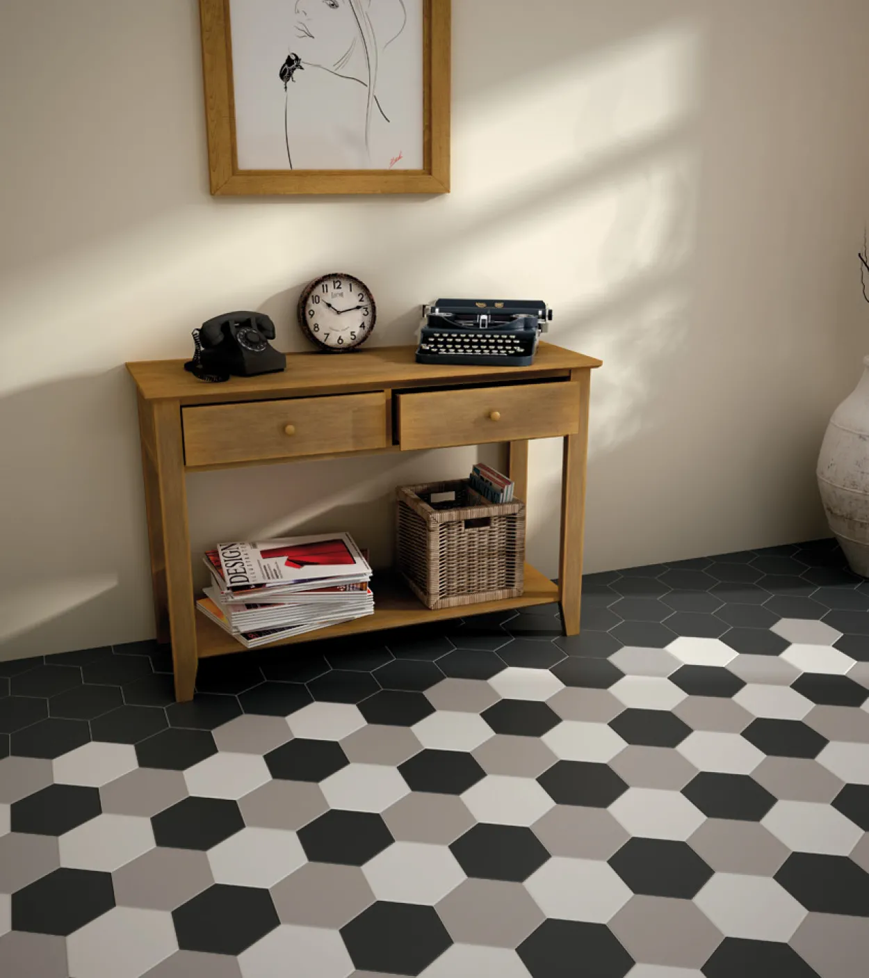 Harmony gris mate 17.5x20