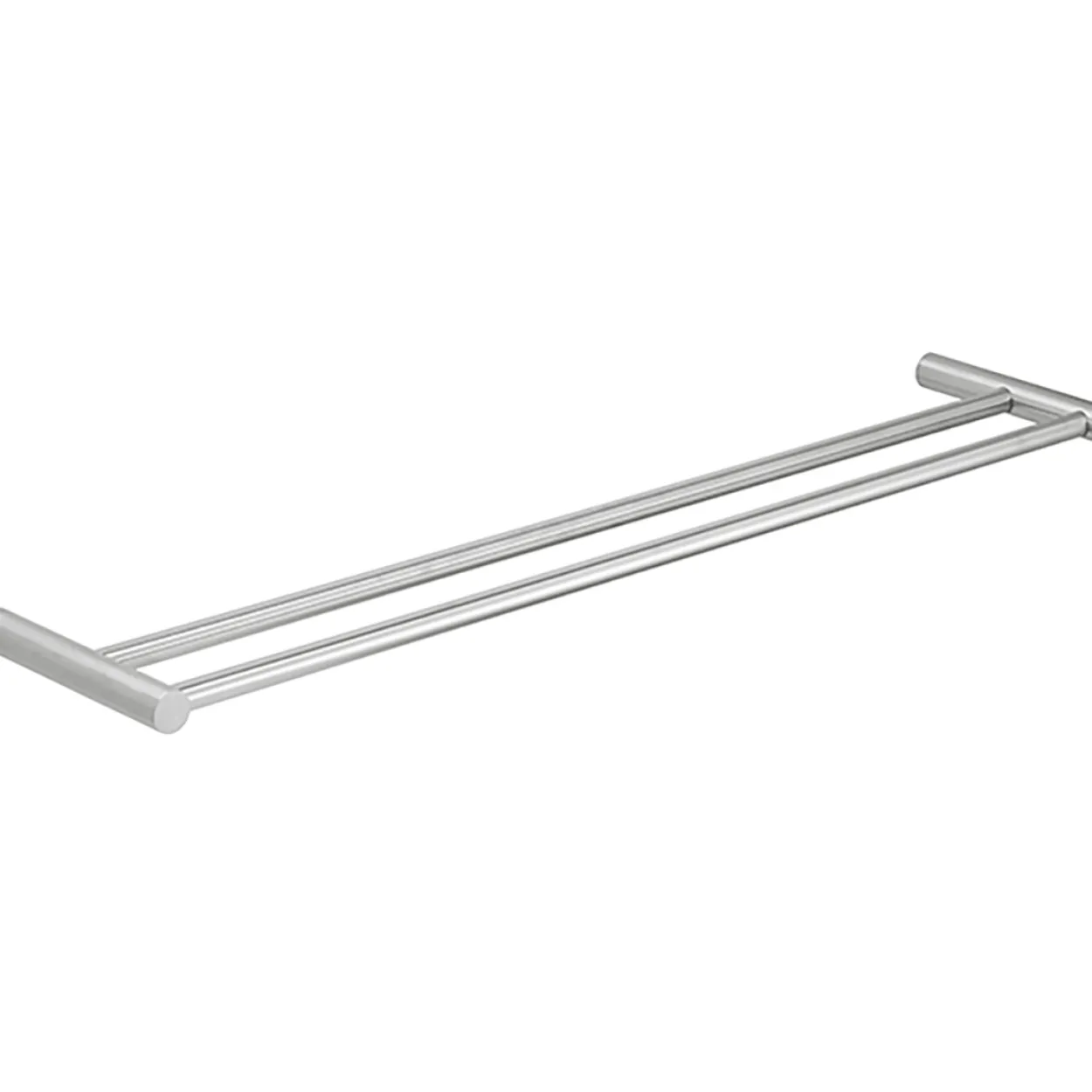 Håndklestang dobbel 60 cm, polert