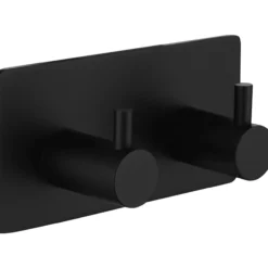 House rio black knagg med 2 kroker