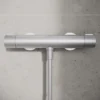 Ideal standard alu+ dusjtermostat silver