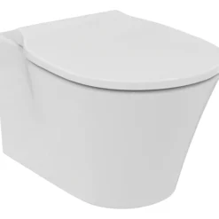 Ideal standard connect air veggskål m/sete hvit