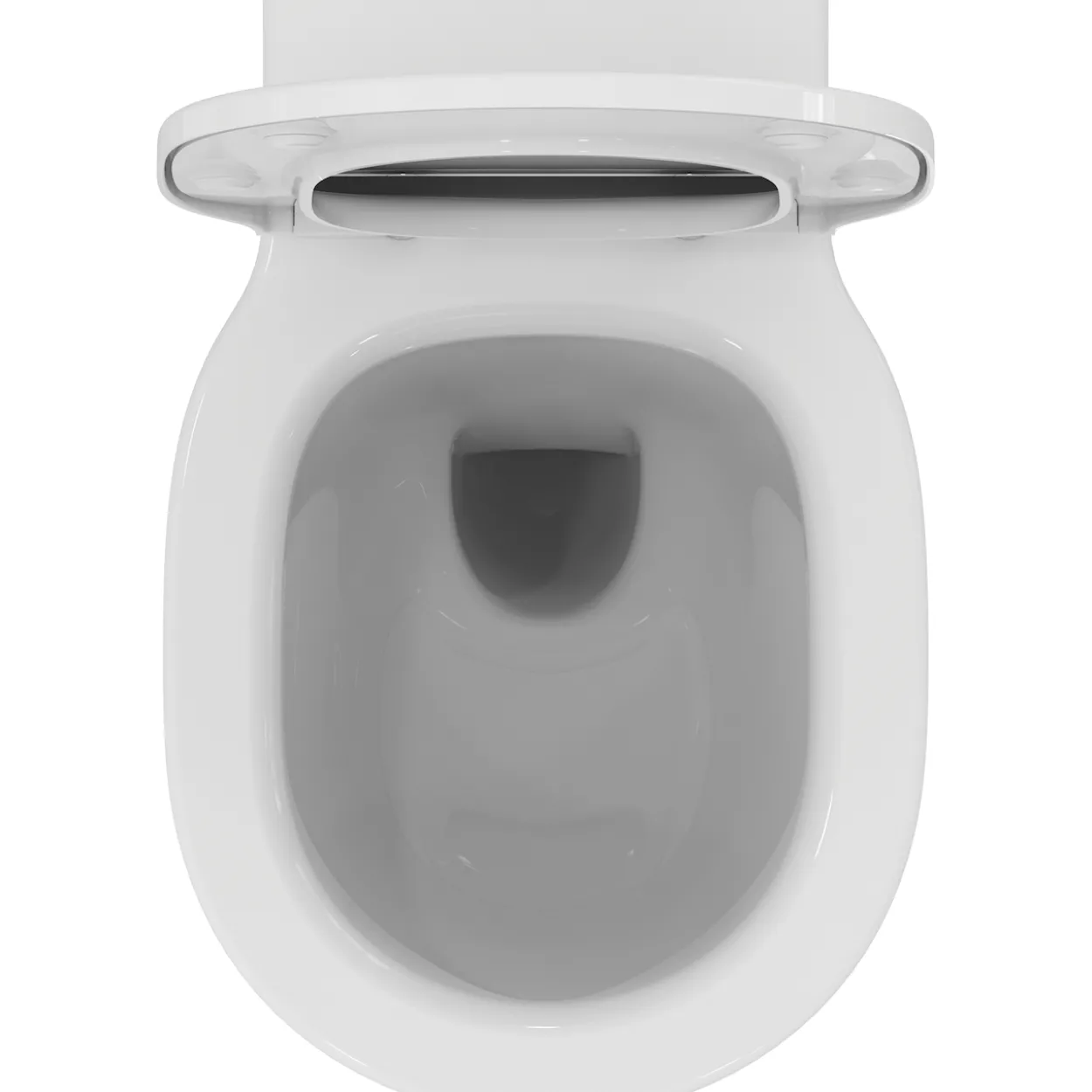 Ideal standard connect air veggskål m/sete hvit