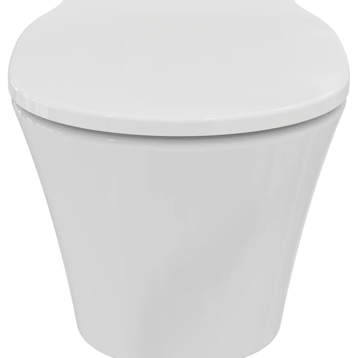 Ideal standard connect air veggskål m/sete hvit