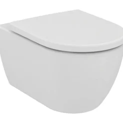 Ideal standard ellisse veggskål rimless m/sete hvit