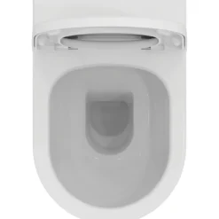 Ideal standard ellisse veggskål rimless m/sete hvit