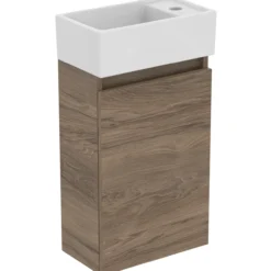 Ideal standard eurovit 2.0/ulysse baderomsmøbel 370x210 flint hickory