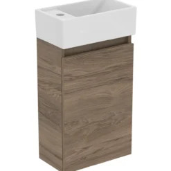 Ideal standard eurovit 2.0/ulysse baderomsmøbel 370x210 flint hickory