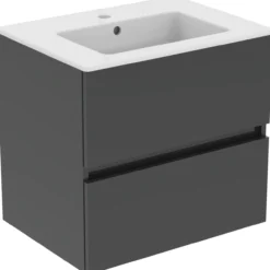 Ideal standard eurovit 2.0/ulysse baderomsmøbel 610x450 mid grey