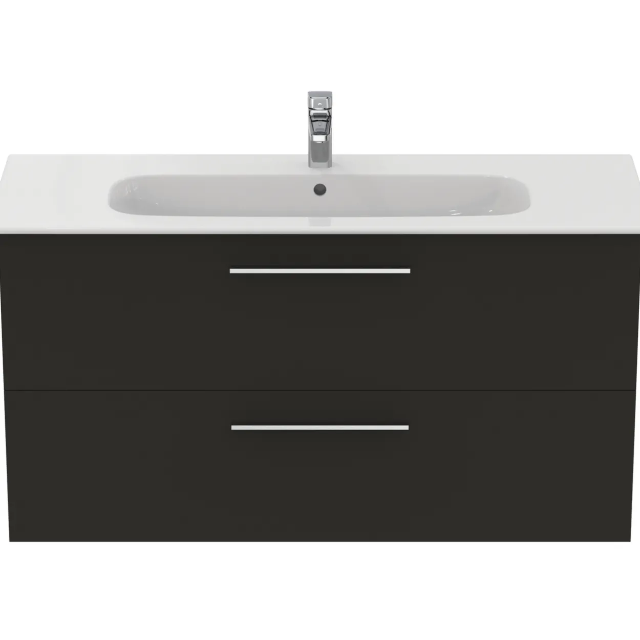 Ideal standard i.life a baderomsmøbel 1240x460 carbon grey m/krom håndtak