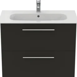 Ideal standard i.life a baderomsmøbel 840x460 carbon grey m/krom håndtak