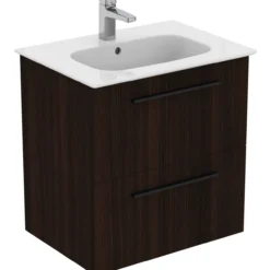 Ideal standard i.life a baderomsmøbel 640x460 coffee oak m/sort håndtak