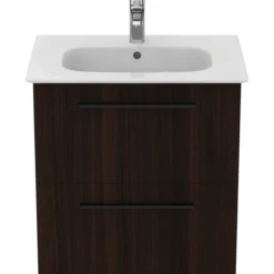 Ideal standard i.life a baderomsmøbel 640x460 coffee oak m/sort håndtak