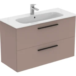 Ideal standard i.life a baderomsmøbel 1040x460 greige matt m/sort håndtak