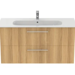 Ideal standard i.life a baderomsmøbel 1240x460 natural oak m/krom håndtak