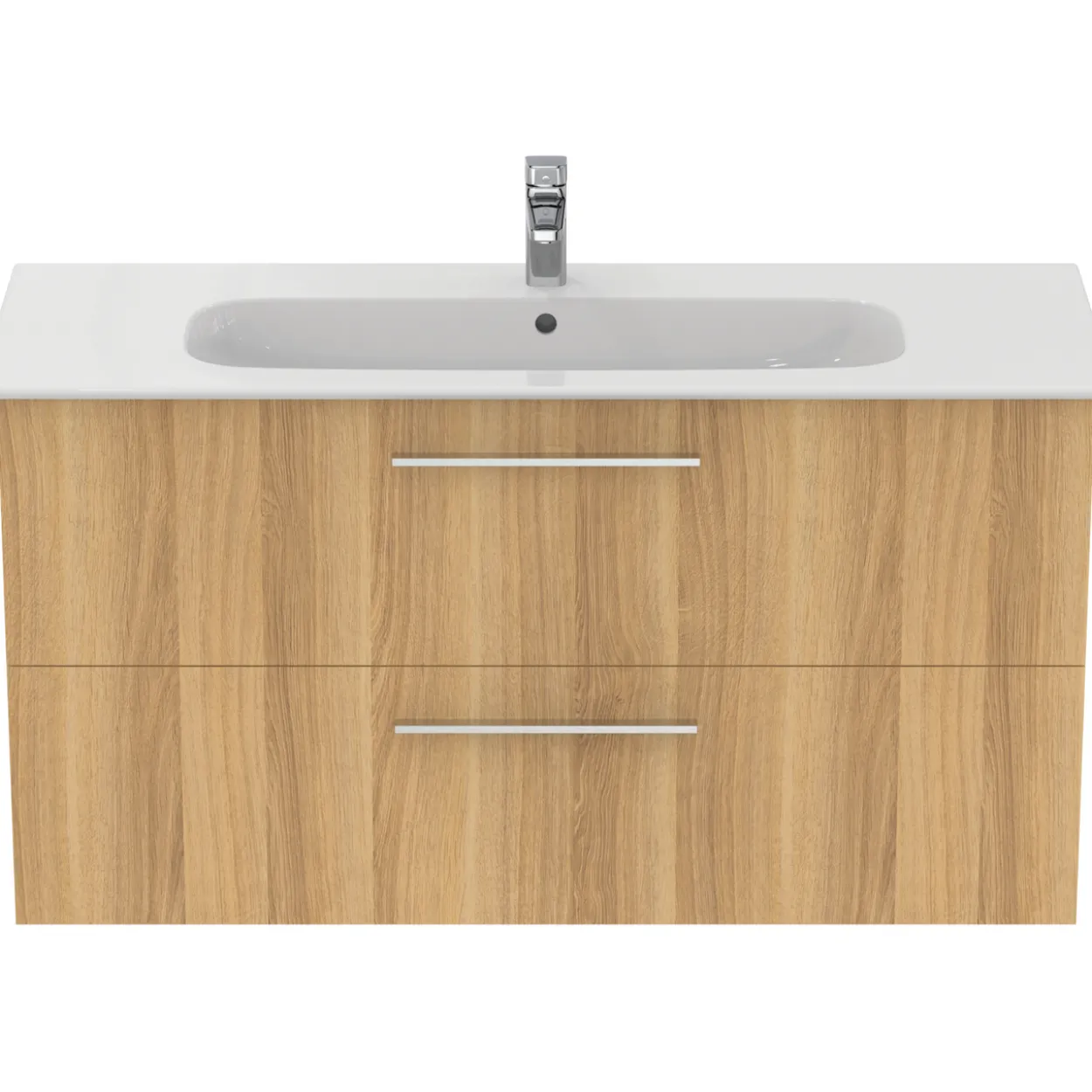 Ideal standard i.life a baderomsmøbel 1240x460 natural oak m/krom håndtak
