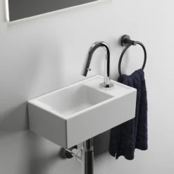 Ideal standard i.life s servant 37x21 høyre u/overløp hvit