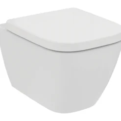Ideal standard i.life s veggskål rimless+ m/sete hvit