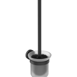 Ideal standard iom toalettbørste frostet/matt sort