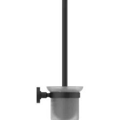 Ideal standard iom toalettbørste frostet/matt sort