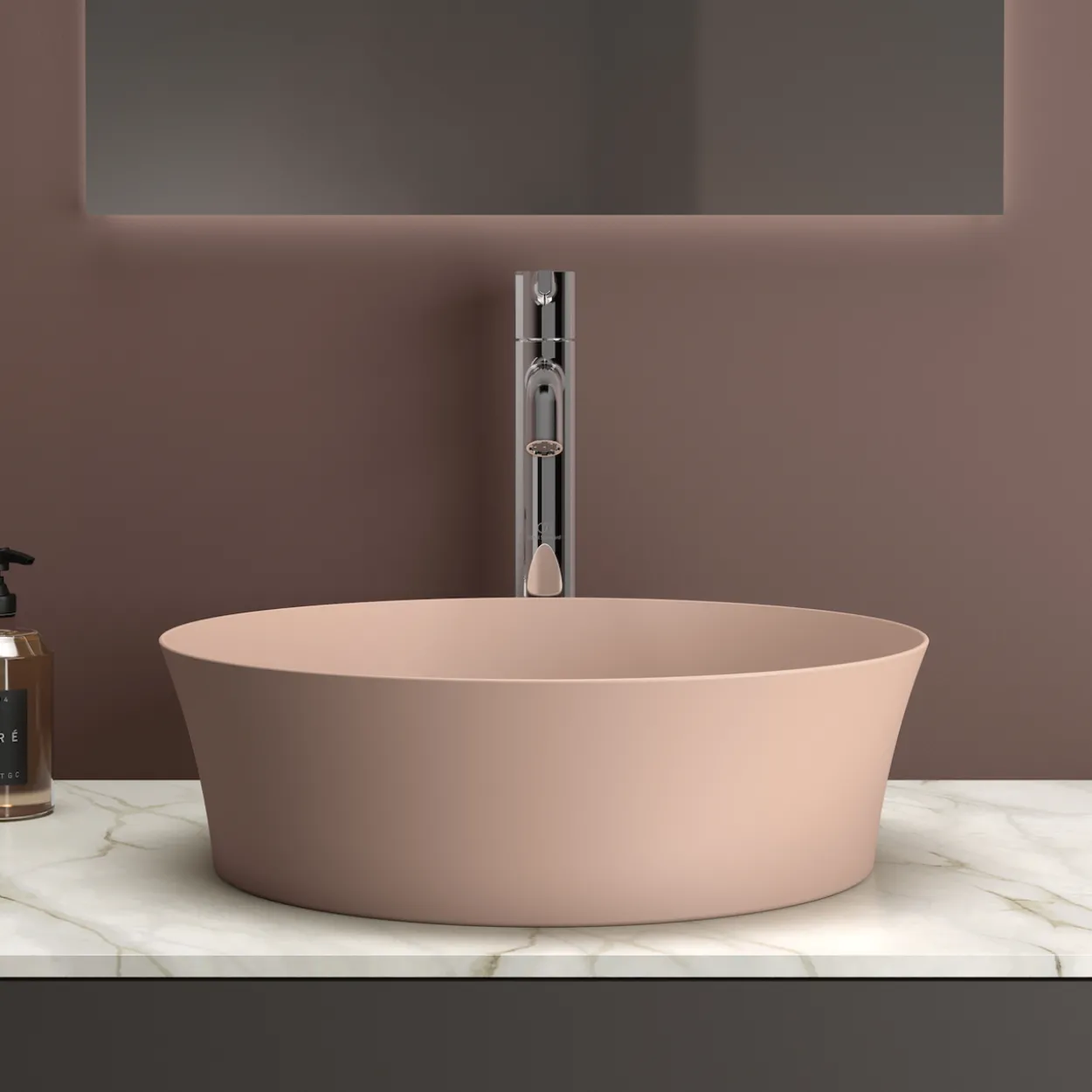 Ideal standard ipalyss servant ø40 u/overløp rosa