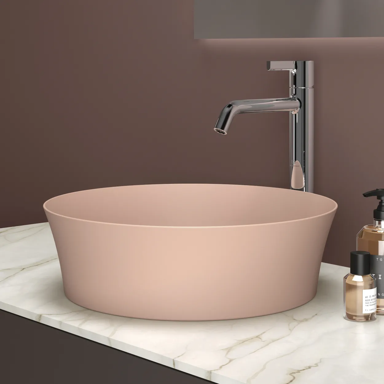 Ideal standard ipalyss servant ø40 u/overløp rosa