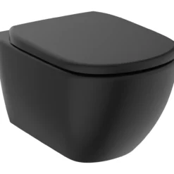 Ideal standard tesi veggskål rimless m/sete matt sort