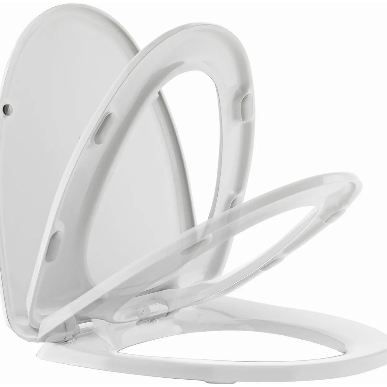 Ifø cera toalettsete m/soft-close & quick-release hvit