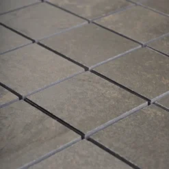 Industrial black mosaikk 30x30 9mm