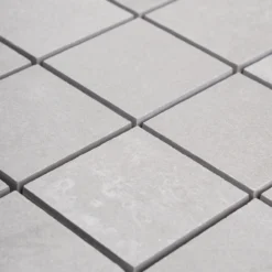 Industrial silver mosaikk 30x30 9mm