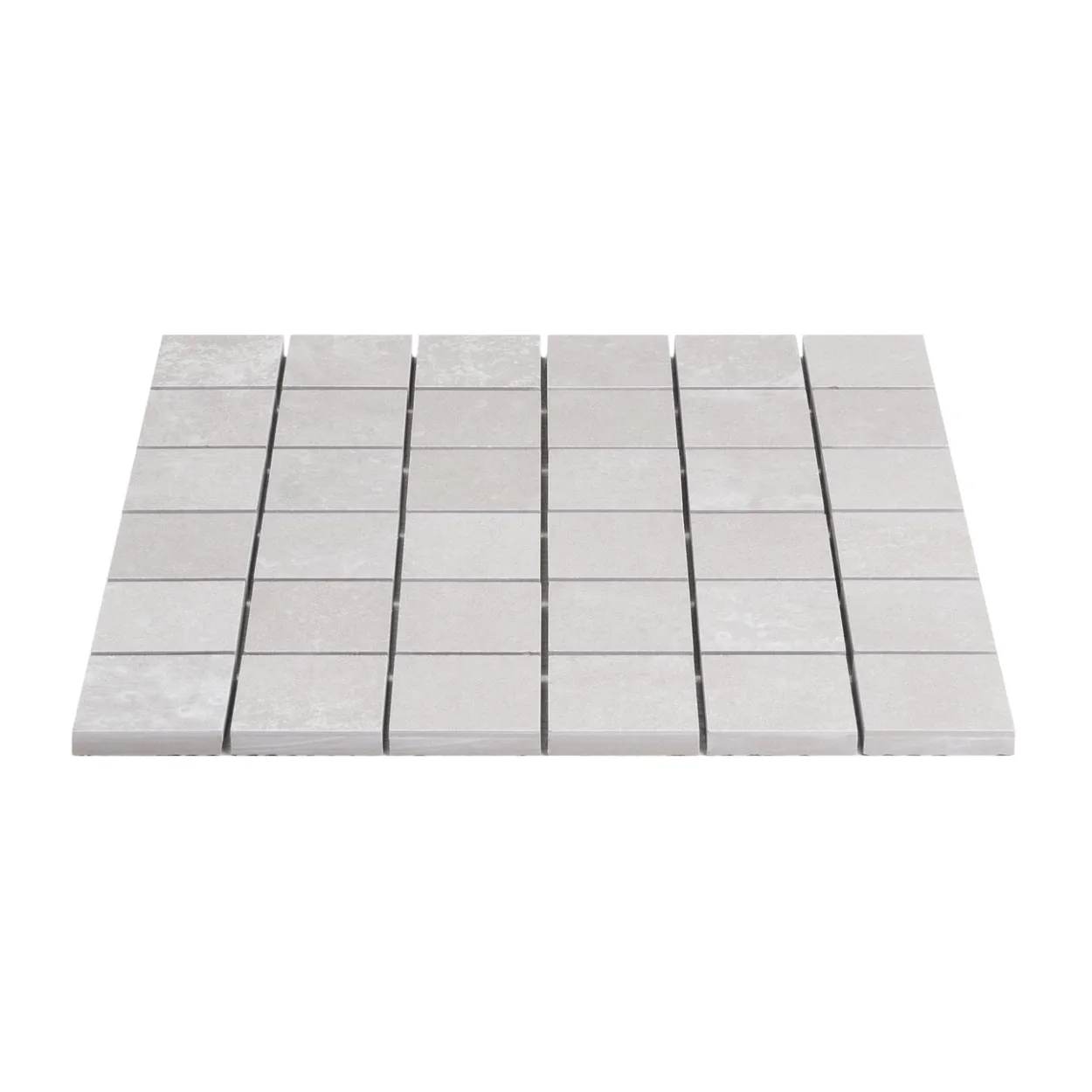 Industrial silver mosaikk 30x30 9mm