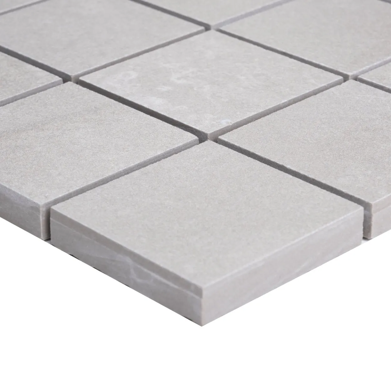 Industrial silver mosaikk 30x30 9mm