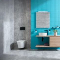 Jika cubito veggskål silent flush hvit
