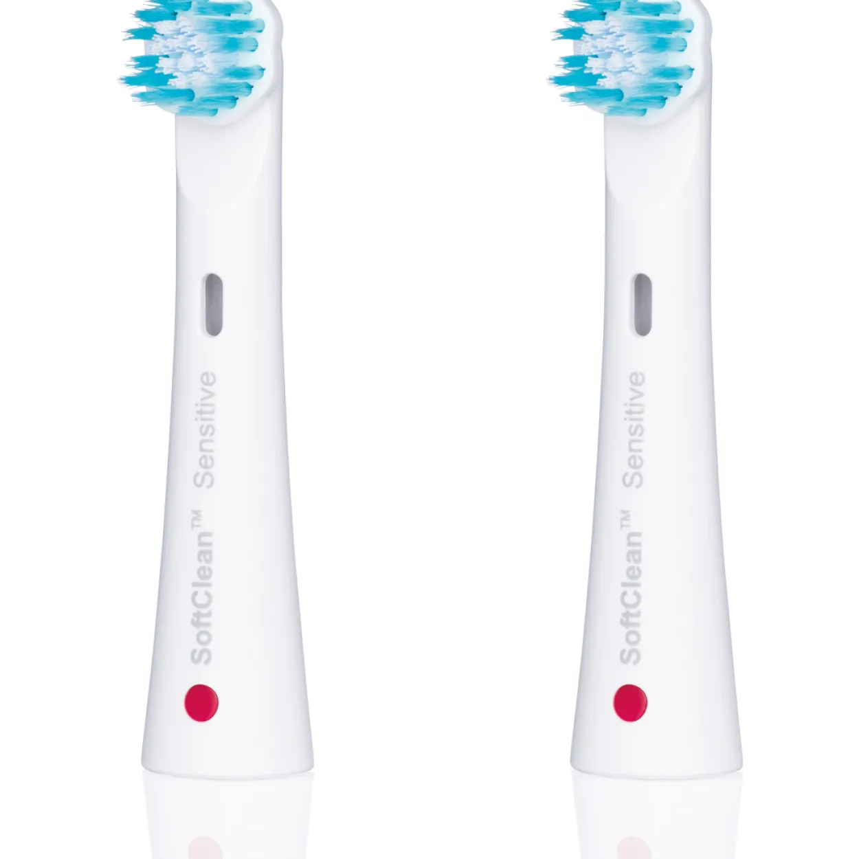 Jordan softclean sensitive børstehode 2pk tbrf 2 xs