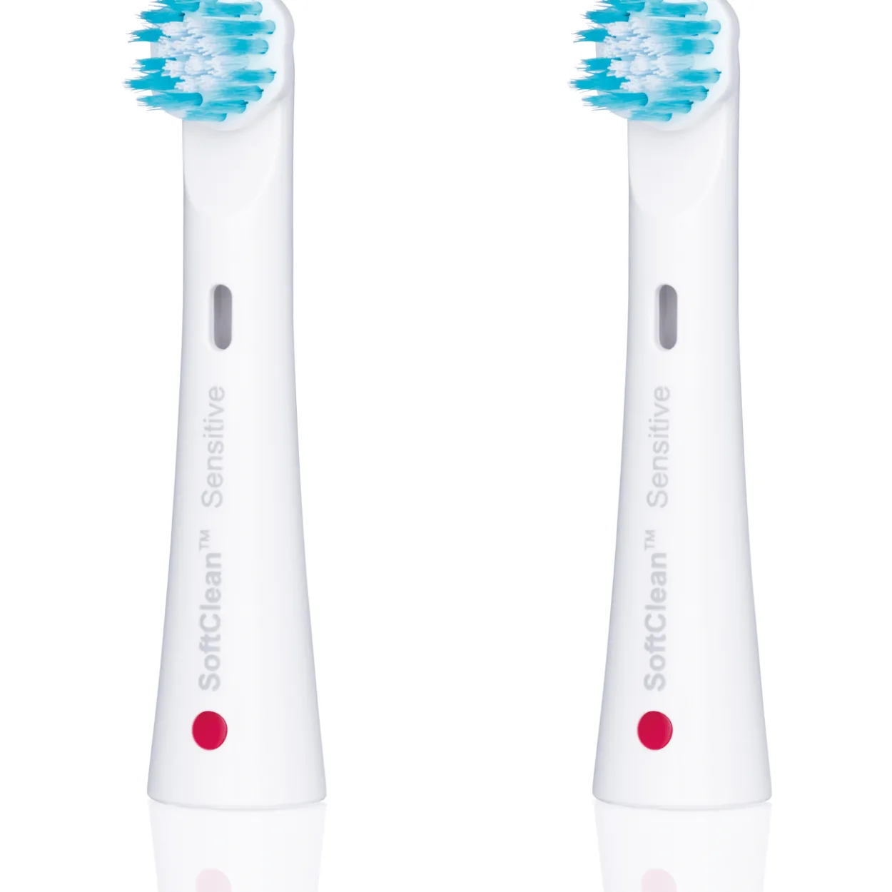 Jordan softclean sensitive børstehode 2pk tbrf 2 xs