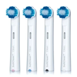 Jordan tannbørstehode 4pk tbr-4c clean