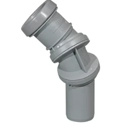 Jotiflex 32mm bend 0-90° enkelmuffe grå