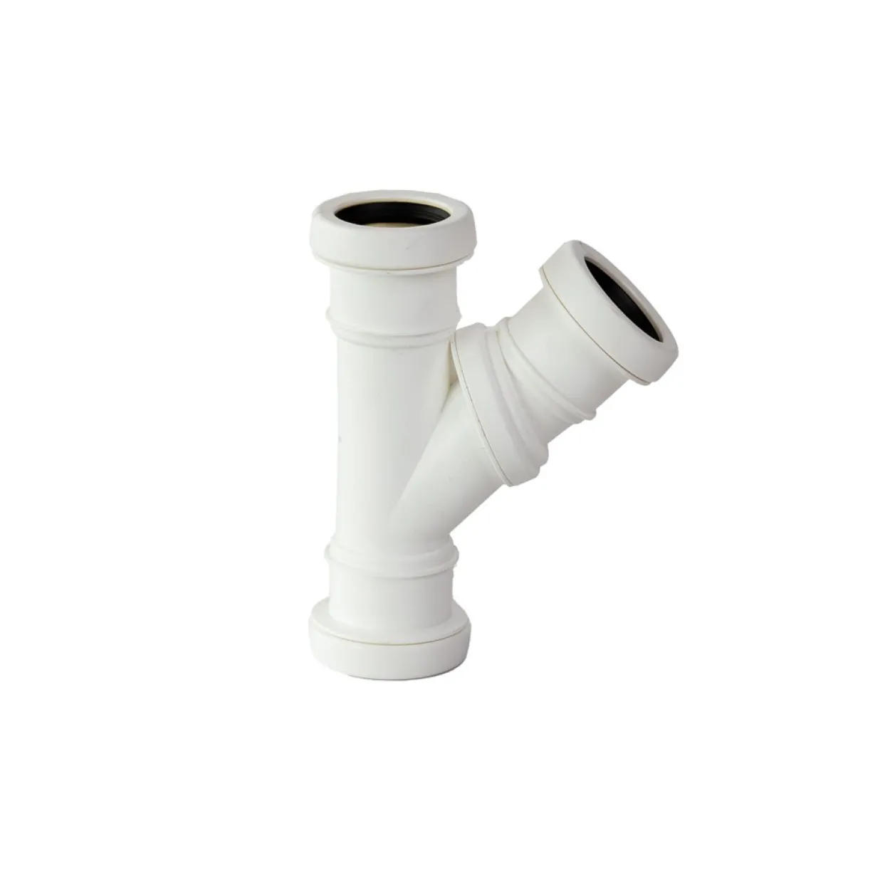 Jotiflex 40mm grenrør 45-90° allmuffe hvit