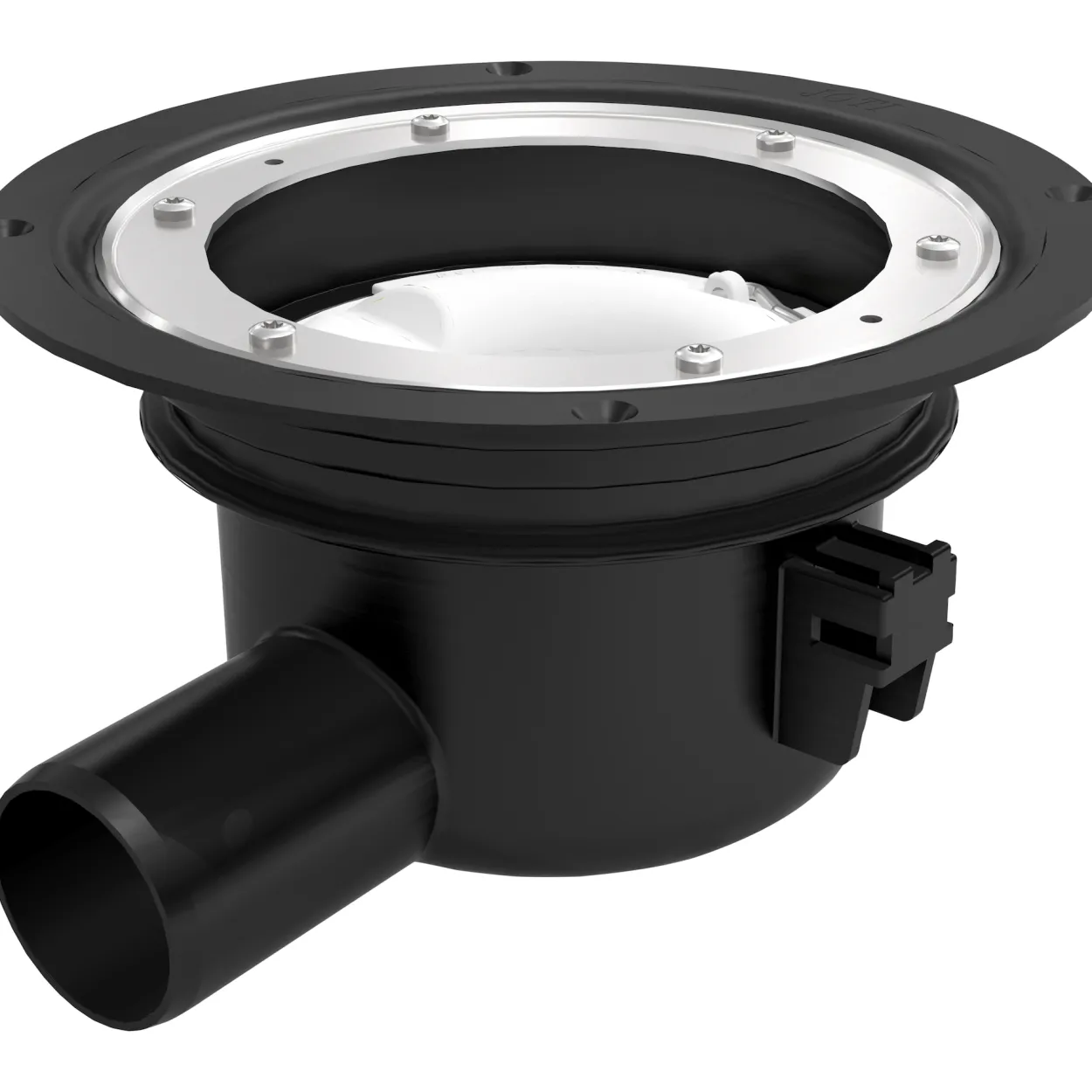 Joti k-sluk ø50 mm m/sideutløp i pp
