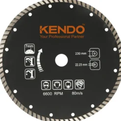 Kendo diamantblad turbo 230x16/22,2/25,4