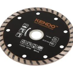 Kendo diamantblad turbo 115x16/20/22.2