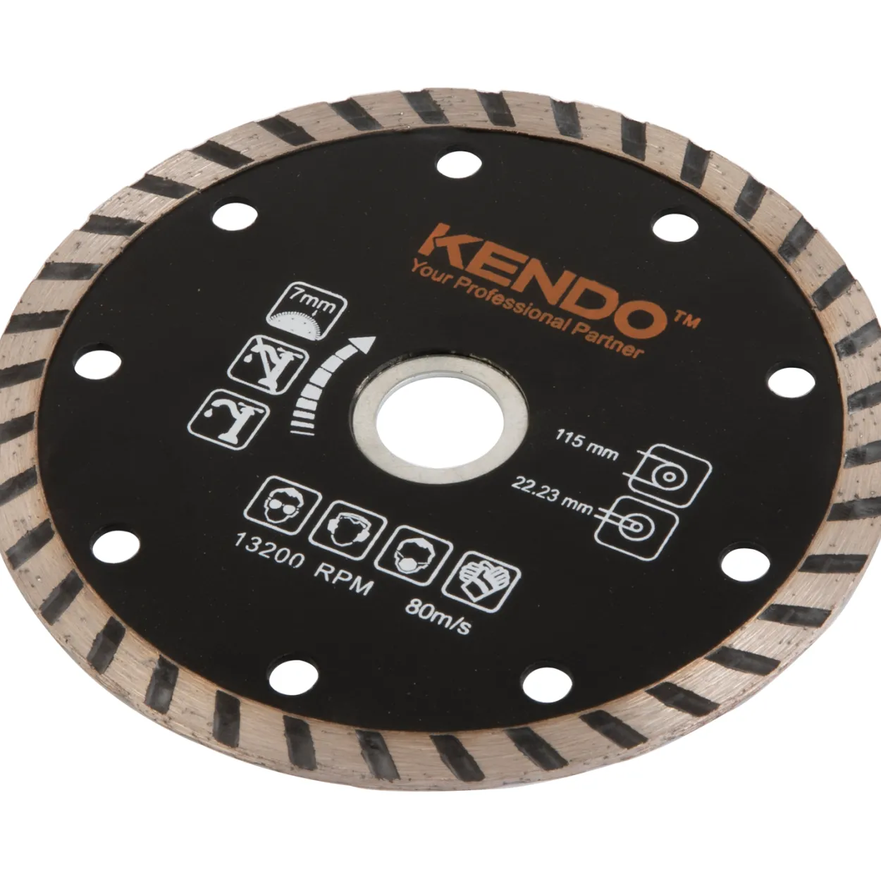 Kendo diamantblad turbo 115x16/20/22.2