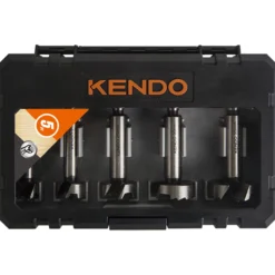 Kendo sylinderborsett 5 deler