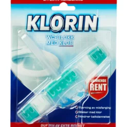 Klorin wc-blokk med klor 40g