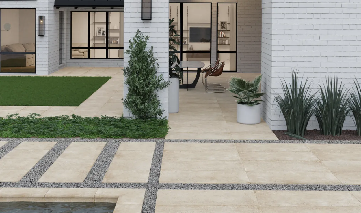 Konkrete bianco flishelle 60x60 20mm