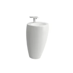 Laufen alessi one servant 52 x 53 cm m/ integrert pidestal og monteringssett