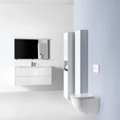 Laufen base baderomsmøbel 120 m/2 armaturhull hvit