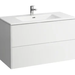 Laufen base møbelpakke 100 cm m/ pro s slim håndvask og 2 skuffer, hvit